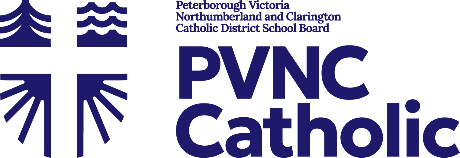 Peterborough Victoria Northumberland and Clarington Catholic District School Board Logo